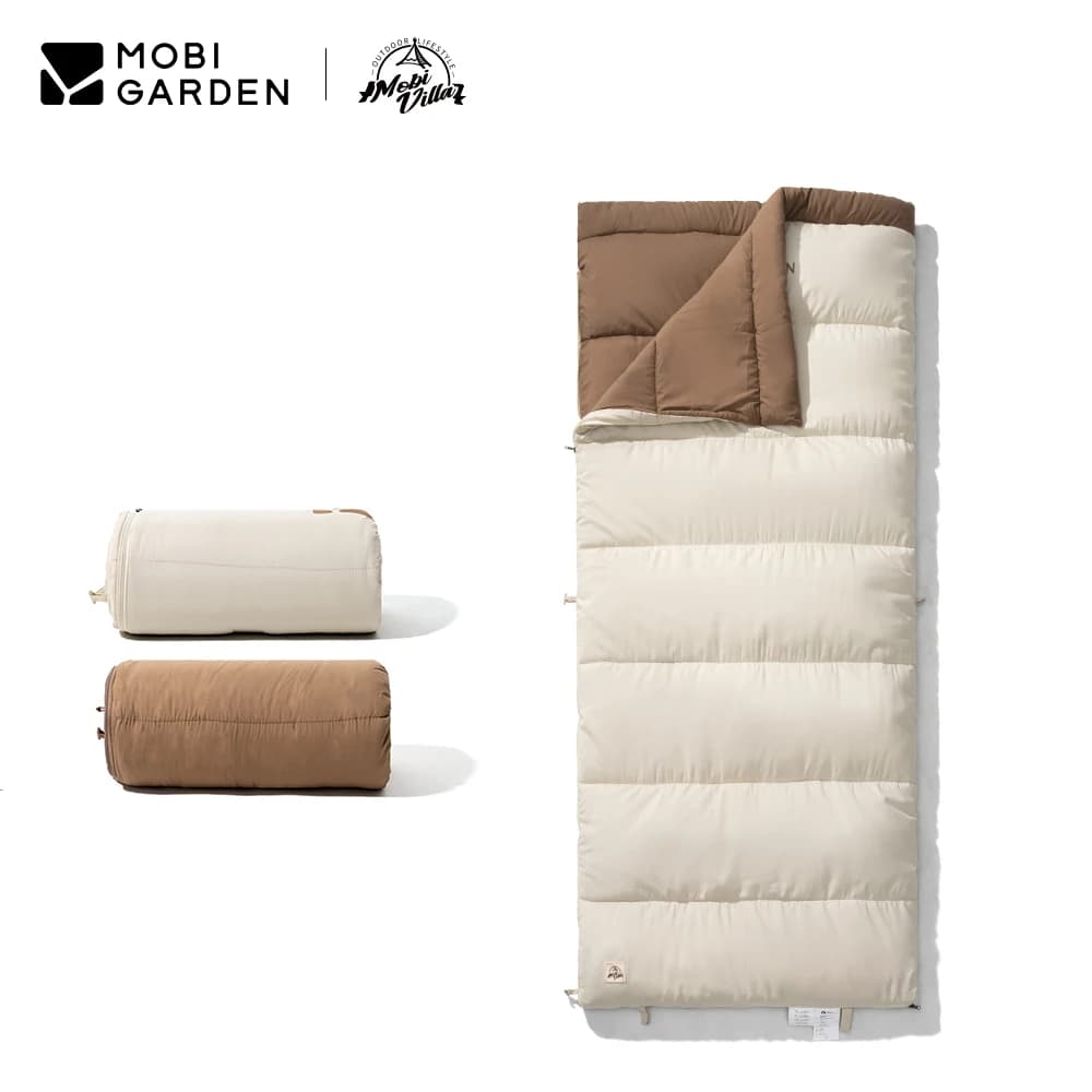 Mobi Garden Camping sleeping bag Ultralight hot envelope Cotton backpack Sleeping bag for outdoor excursions
