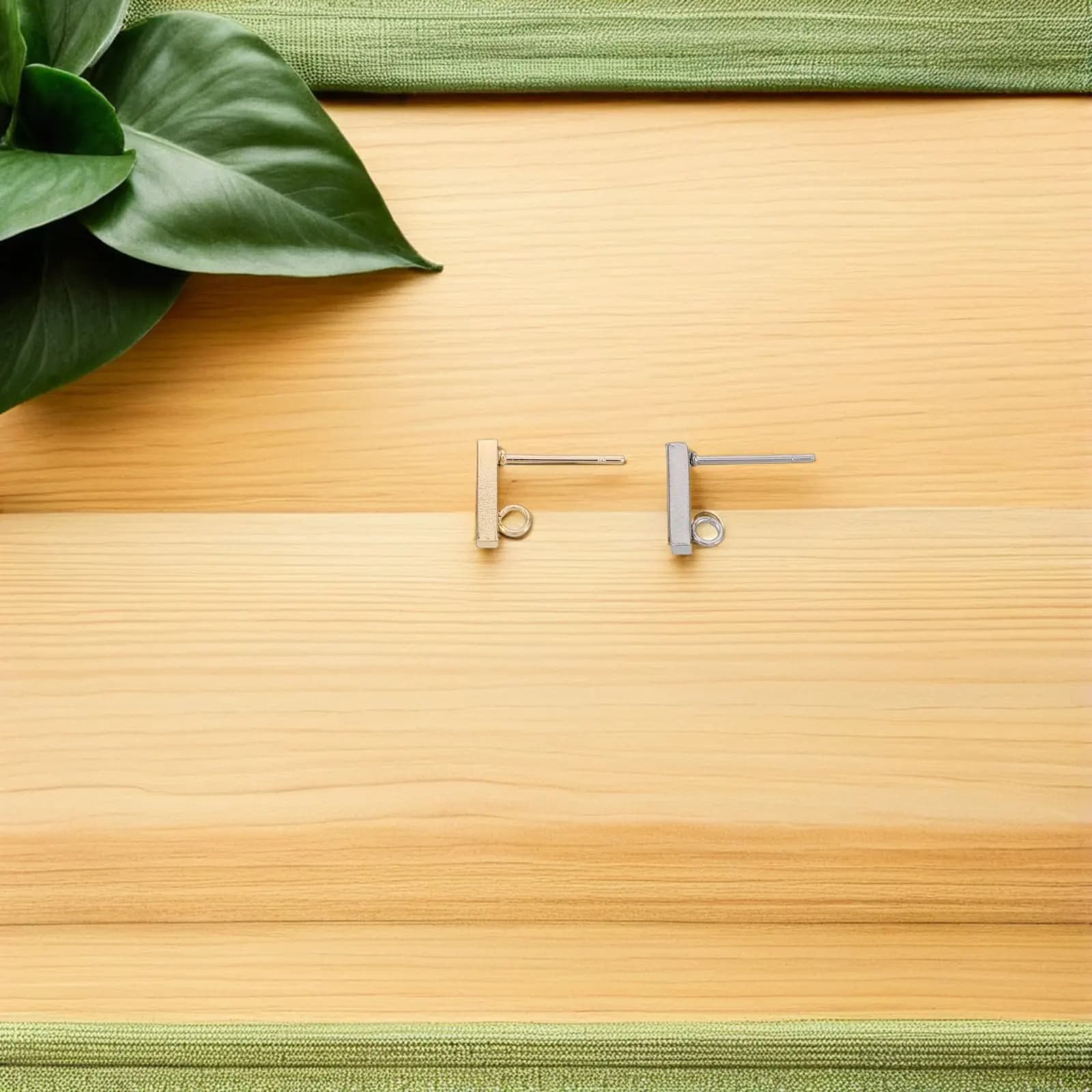 40pcs Stainless Steel Ear Studs T Bar Minimalist Line Earrings For Sensitive Ears Lightweight Unisex Diy Jewelry Making