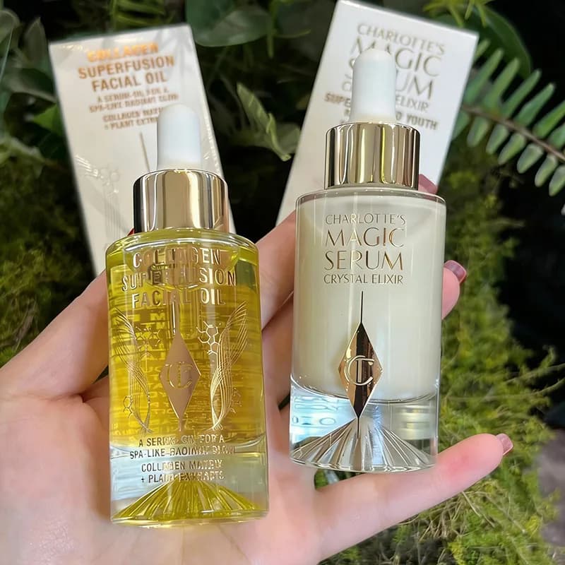 Siero Magico CT di Lusso, Elisir Cristallino Superpotenziato alla Vitamina C, Essenza Idratante e Rassodante per la Cura della Pelle