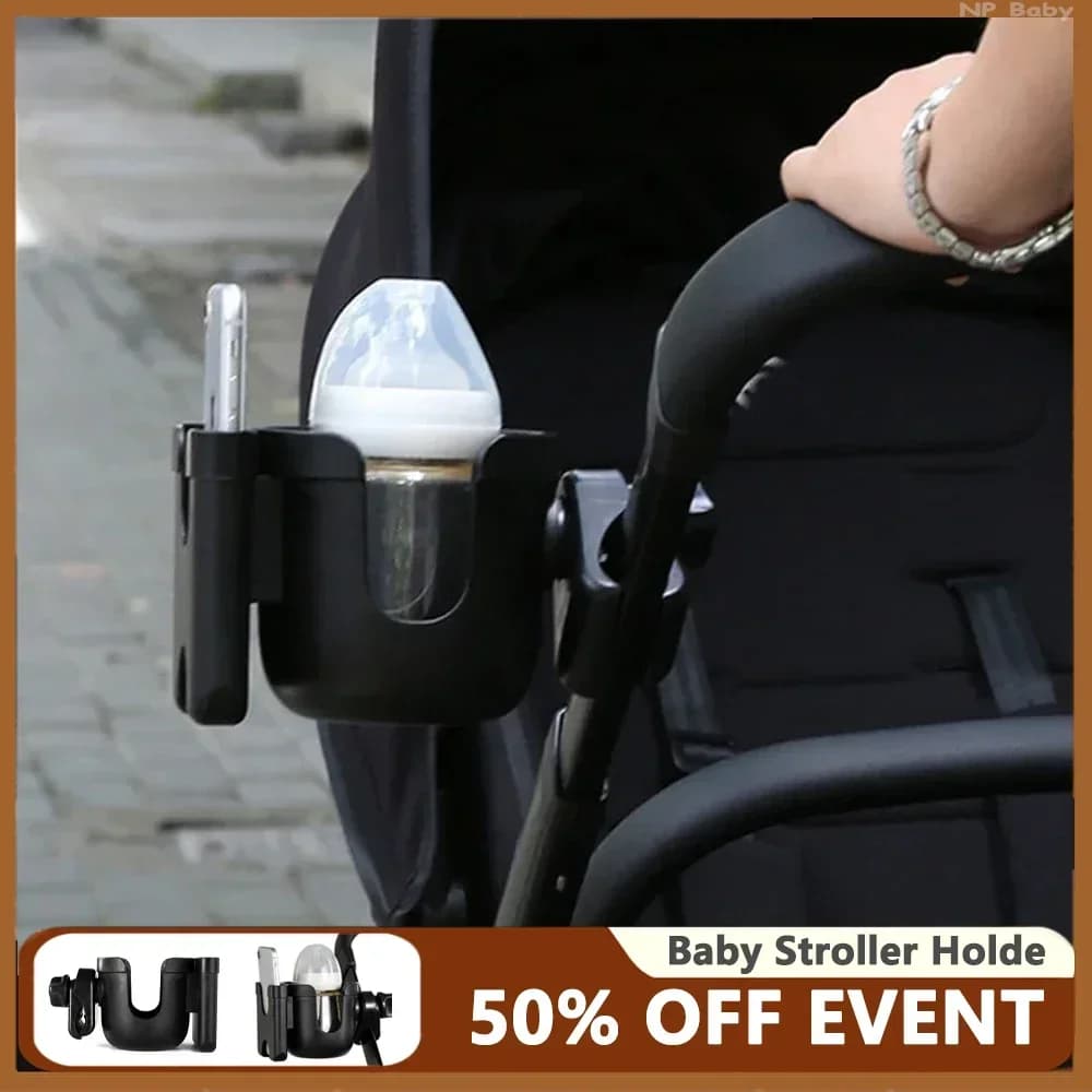 Portabicchieri per sedia a rotelle, portabicchieri universale per passeggino, portabottiglie per passeggino, portabottiglie per passeggino, ripiano per tazze d'acqua organizzatore