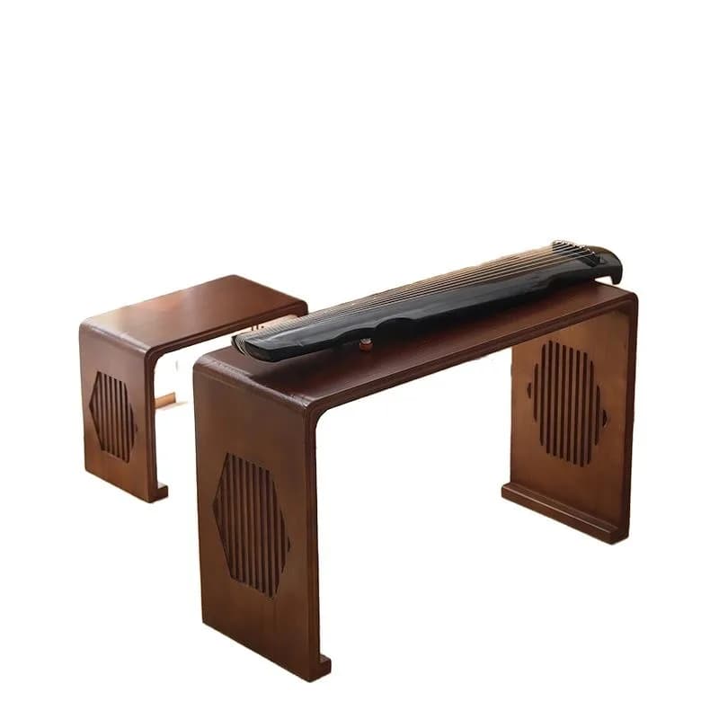 Sinology table calligraphy table guzheng training calligraphy and painting piano table teacher desk and chair set