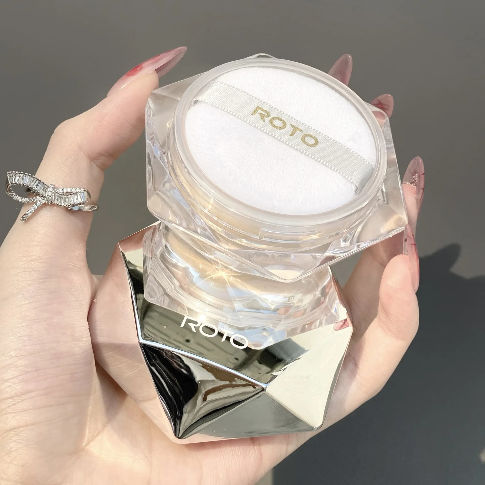 ROTO Water Setting Powder - Oil Control Waterproof Perspirant Concealer for Permanent Makeup - Good Night Powder for Long-Lastin