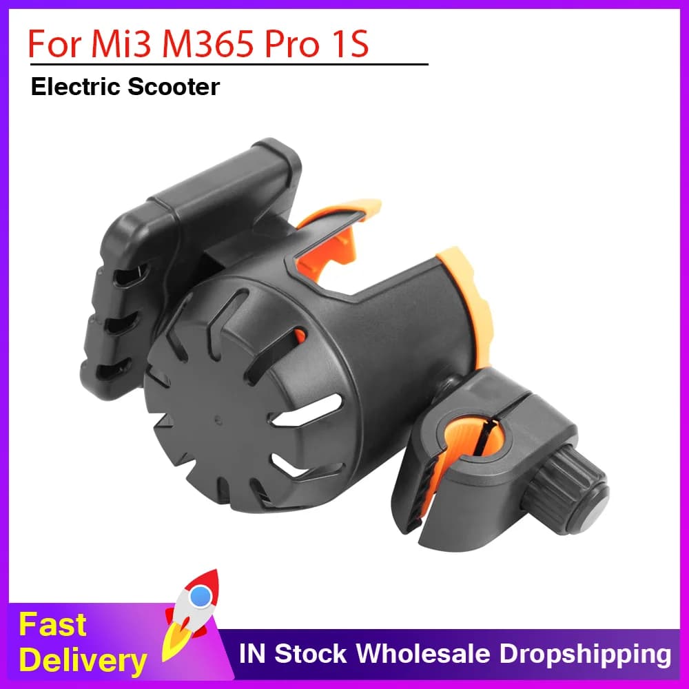 2-in-1 Water Bottle Cup Holder Phone Holder Case for Xiaomi Mi3 M365 Pro 1S Electric Scooter Handlebar Mount Kettle stand