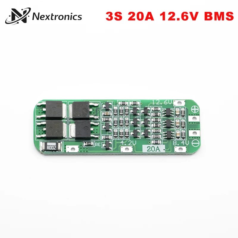1/3/5PCS 3S 20A 18650 Li-ion Lithium Battery Charger PCB BMS Protection Board 12.6V for Drill Motor LiPo Cell Module