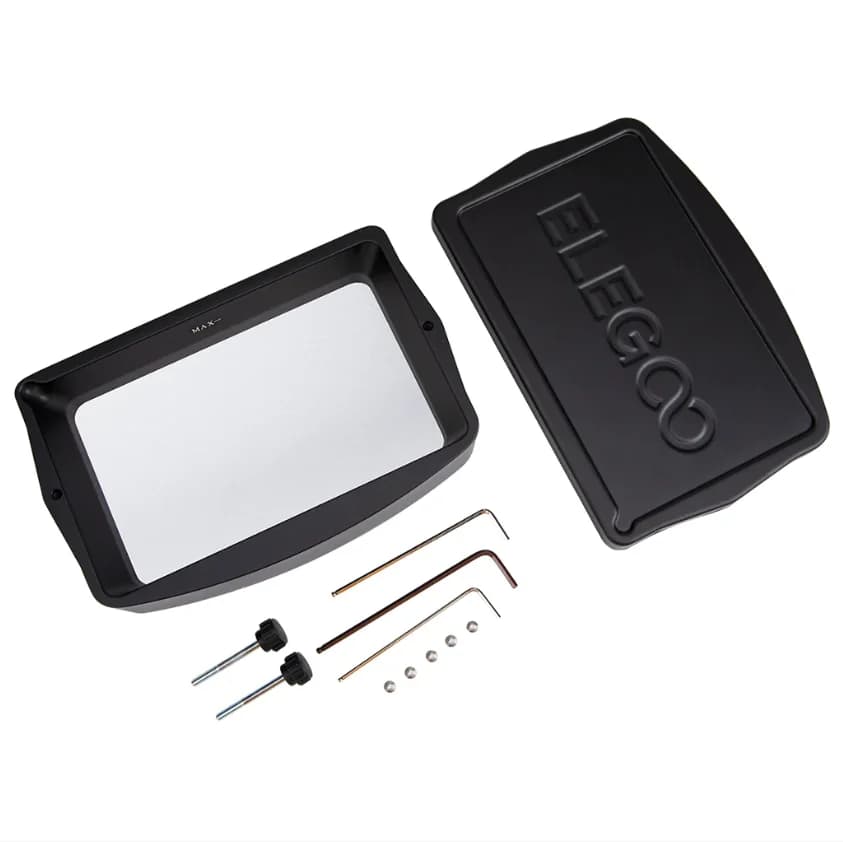 Metal Resin Tank With Pre-Installed ACF Release Liner for ELEGOO Mars 4 Ultra LCD 3D Printer