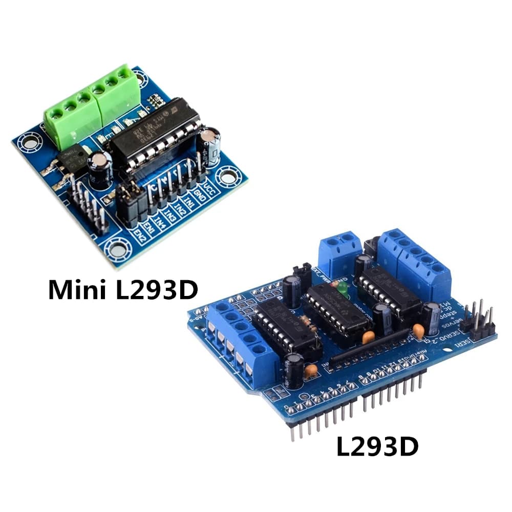 Scheda di espansione L293D per controllo motore Arduino, Shield Driver a 4 canali