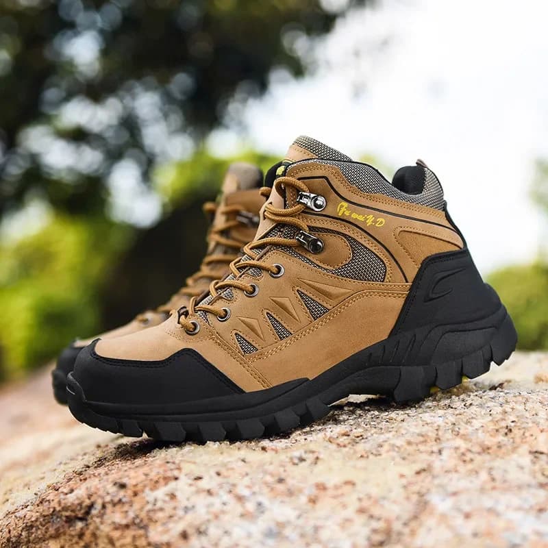 Nuovi stivali da trekking marroni da uomo leggeri e comodi scarpe da trekking da uomo scarpe da viaggio scarpe da trekking alte taglie forti da donna sport da campeggio