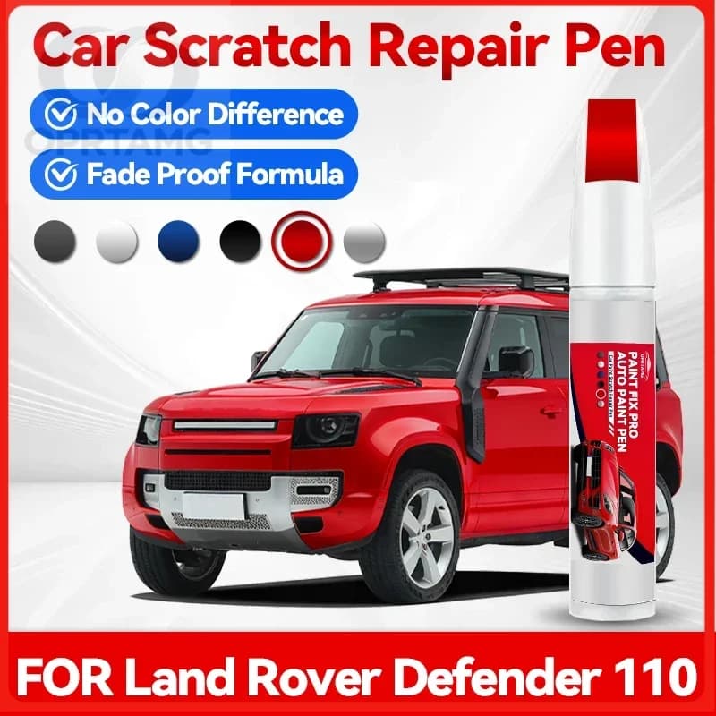 OPRTAMG Hot Purpose Vehicle For Land Rover Defender 110 Paint Repair Pen Touch Up Scratch Remover DIY Auto Accessories Black Whi
