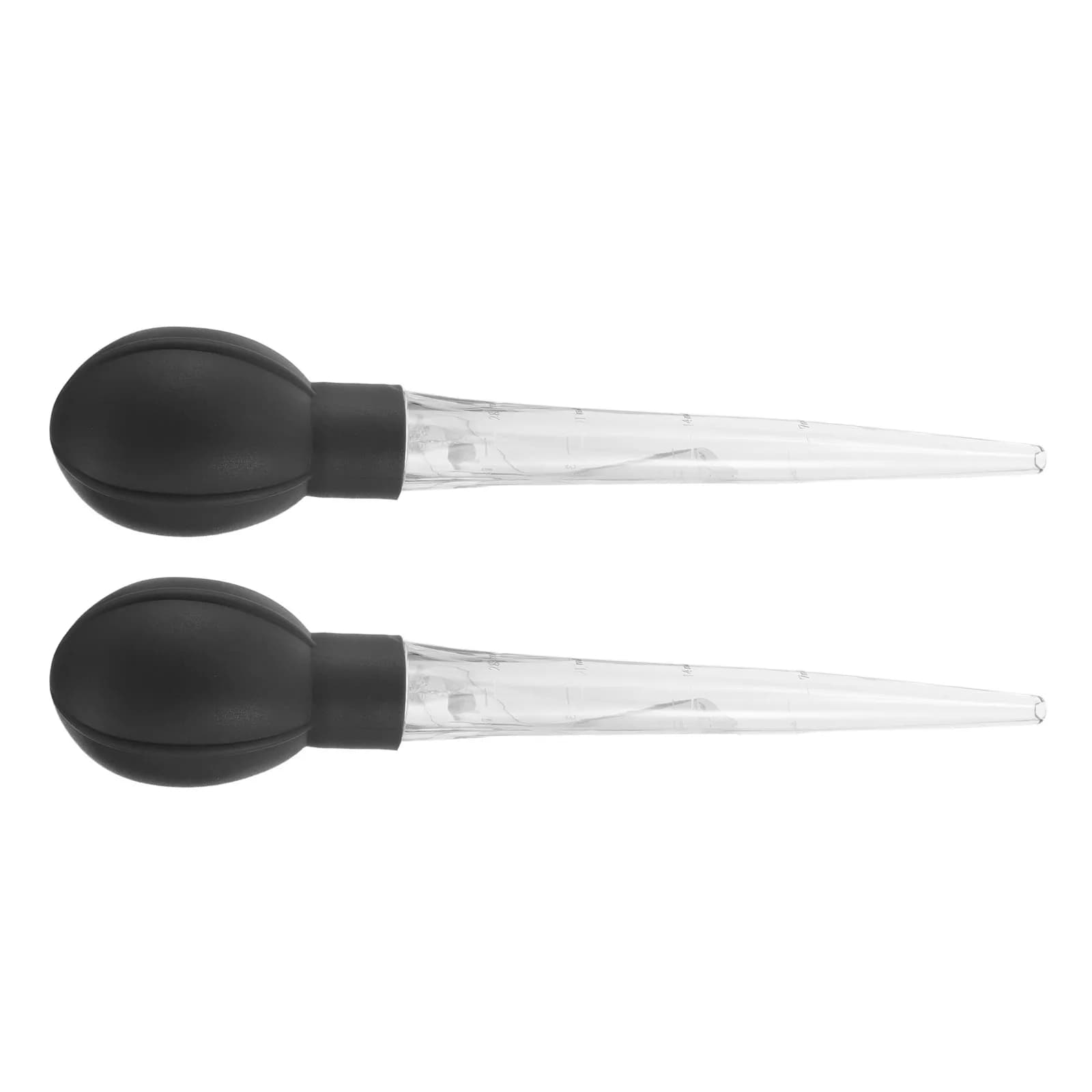 Set di 2 contagocce in plastica per liquidi da cucina con scala graduata per dosare olio, salse e condimenti con precisione, strumento di misurazione per la cucina.