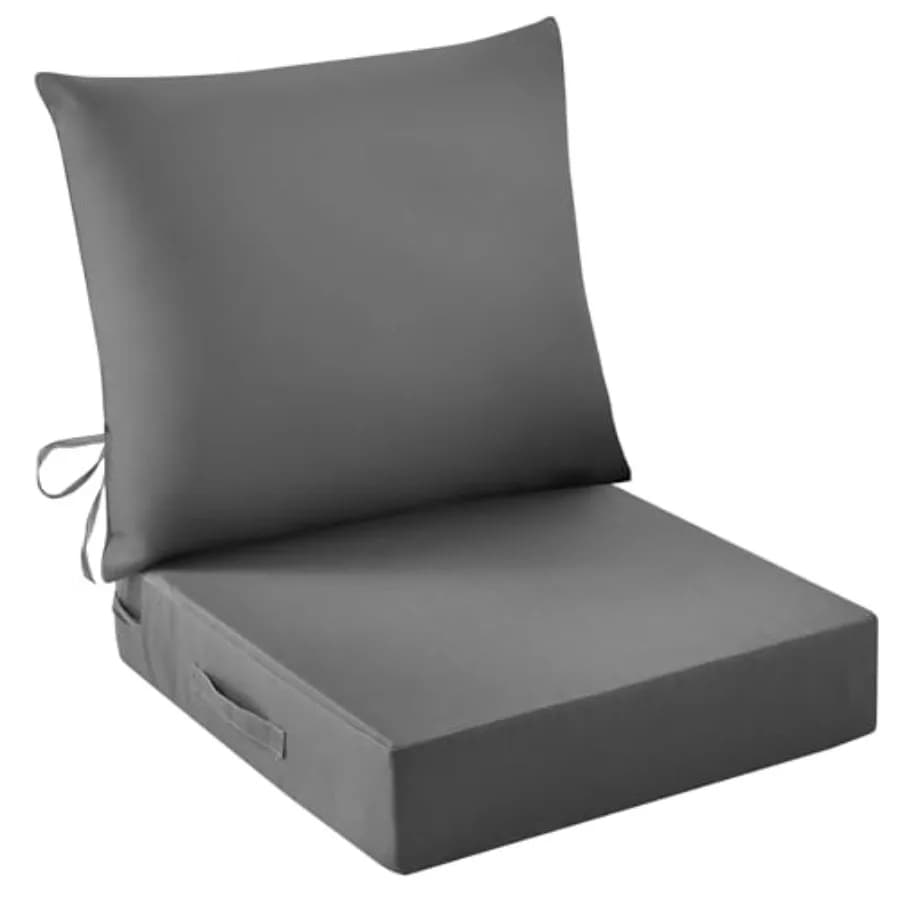 Waterproof and faded outdoor chairs cushions for patio furniture, 24 x 24 x 5.75 h, outdoor sofa cushions