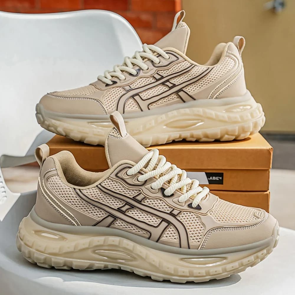 Casual Breathable Running Shoes for Men Women, Lightweight Non-slip Sport Sneakers for Daily Wear