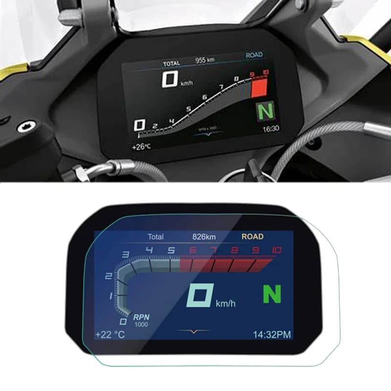 Dashboard Screen Protector For BMW R1300GS R1250GS R1200GS R1250R R1250RS C400X F900R F900XR S1000RR S1000XR M1000RR F850GS