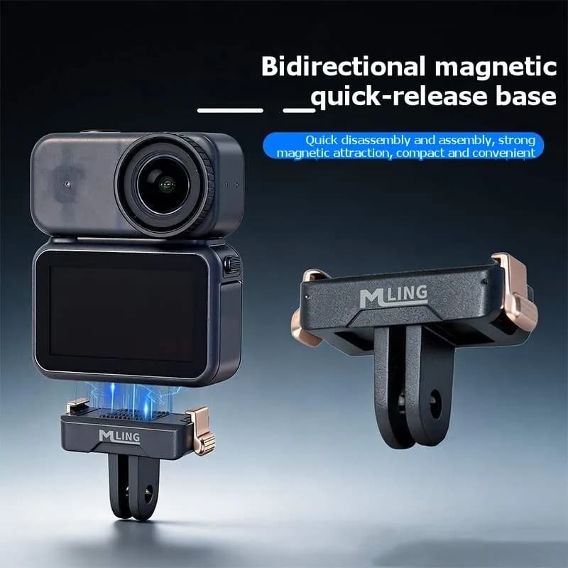 A25P Quick Hook Magnetic Base Adapter with Double Claw Interface for DJI OSMO Nano Camera Accessories