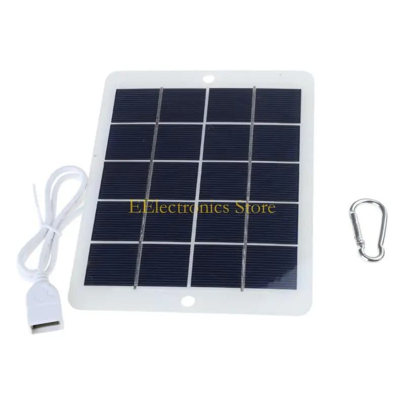 B03C Caricatore da pannello solare 3w 5v 170x130mm Batteria solare silicio policristallino fai-da-te, impermeabile, facile