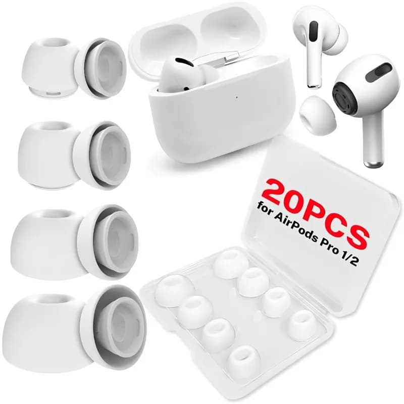 2-20 pieces silicone ear plugs for Apple AirPods Pro 1a 2nd generation silicone earphones spare for AirPods Pro 1 2