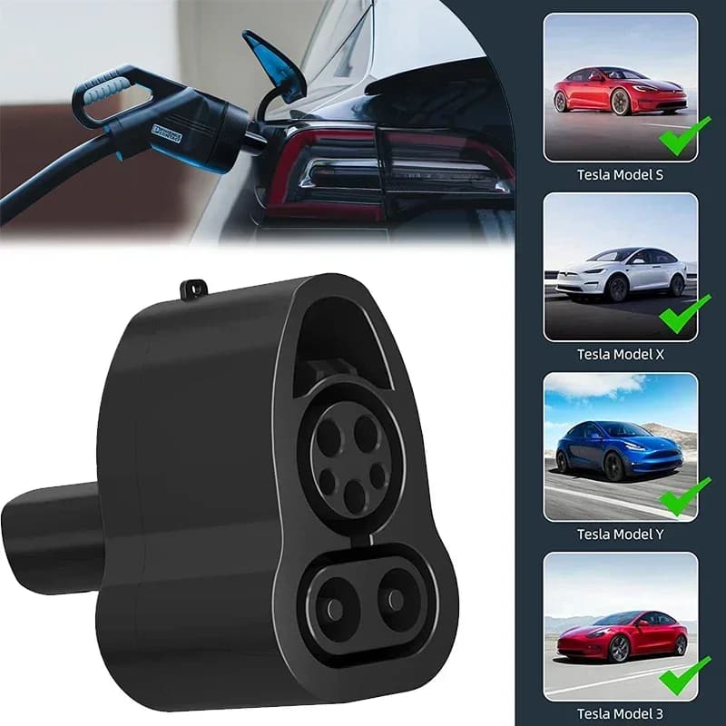 For Tesla Model 3/X/Y/S EV Adapter DC CCS1 to Tesla 250KW Electric Vehicle Converter Charging Station COMBO Converter