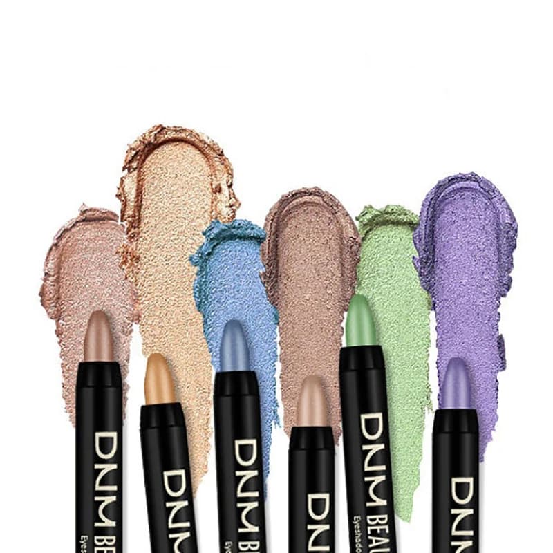 1 piece perlescent eyeliner - Makeup for eyes without drooping, waterproof, long lasting, in 15 colors, for smokey eyes