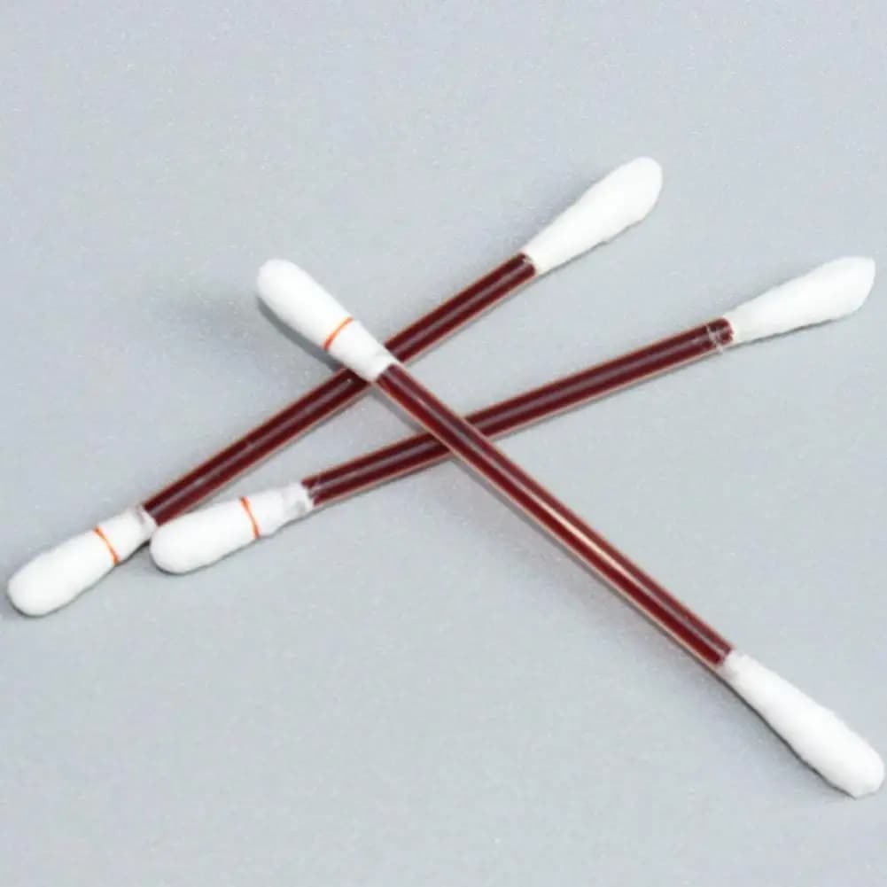50/100pcs Disposable Cotton Sticks First Aid Kit Medical Iodine Disinfected Swab