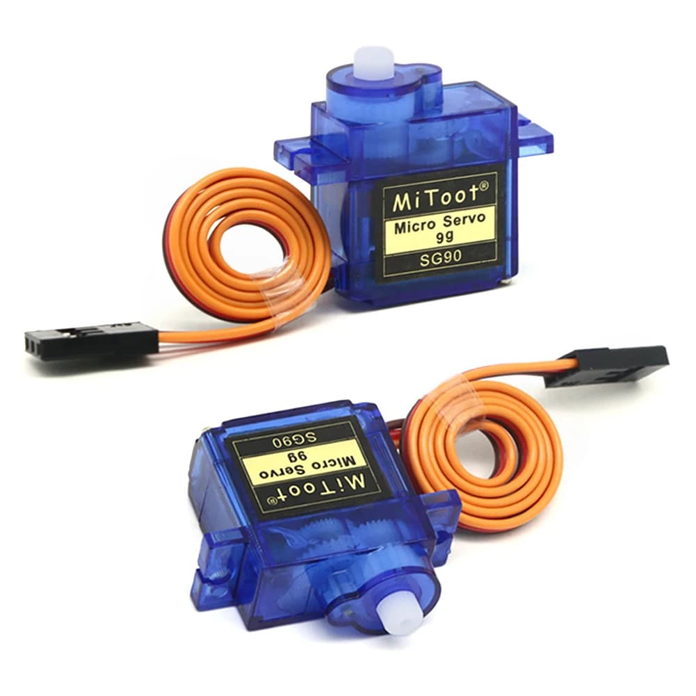 2 pz Mitoot Rc Mini Micro 9g 1.6KG Servo SG90 per RC 250 450 Elicottero Aereo Auto Barca Per Arduino