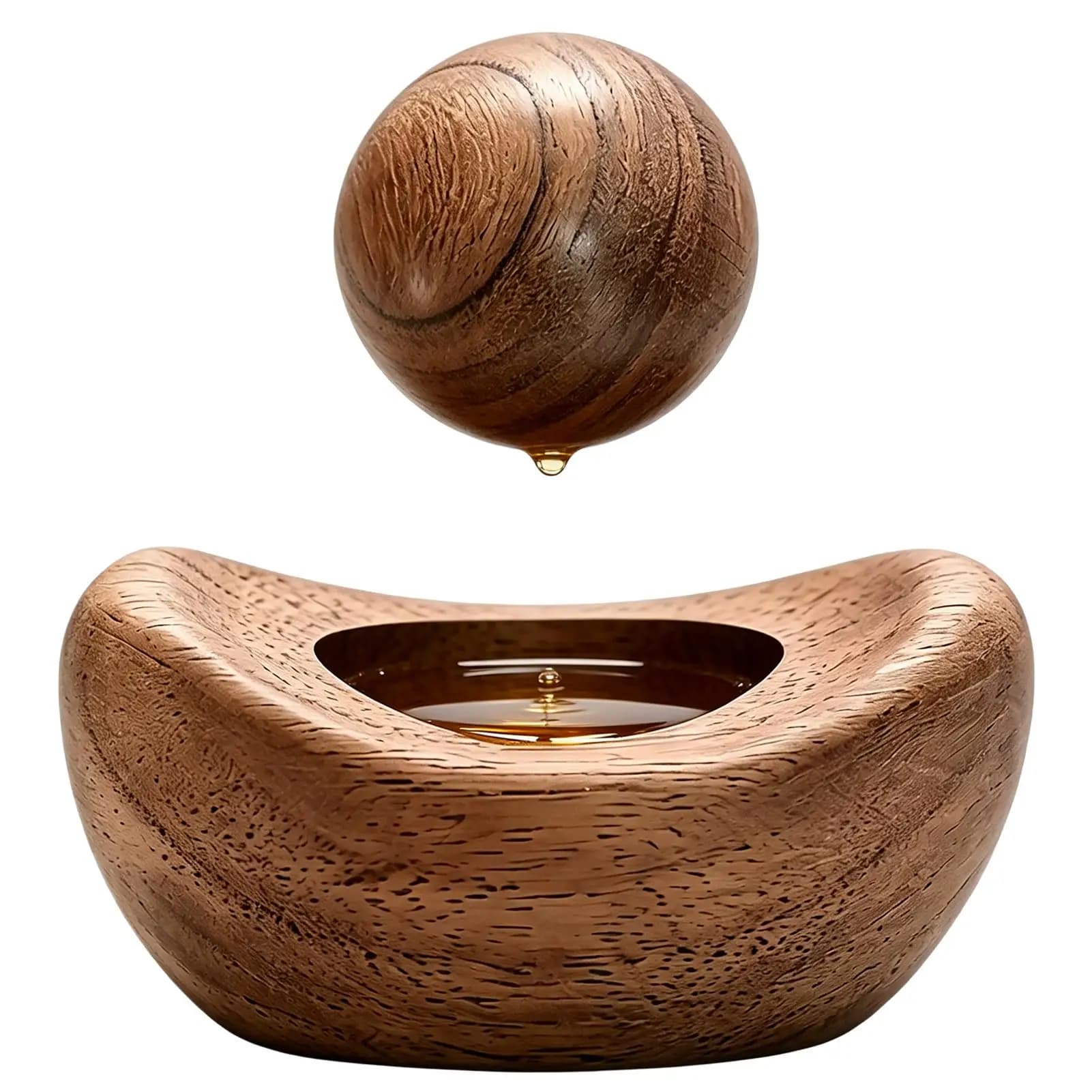 Diffusore di Profumo per Auto Senza Fiamma, Elimina Odori, Design a Moneta Cinese Antica, Lunga Durata, Diffusore in Legno per Auto e Camion