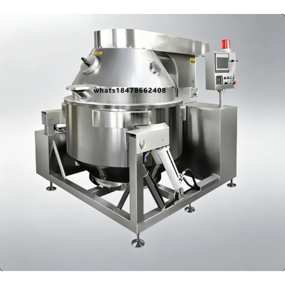 Industrial Frying Pan Industrial Industrial Stainless Steel Frying Pan Planetary Stir Fryer Cooking Mixer Machine
