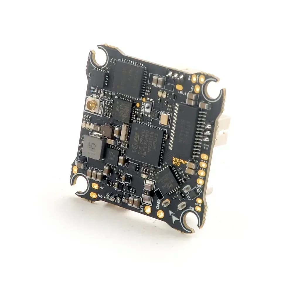 HappyModel X12 AIO 5in1 1-2S Controllore di volo BLHELIS 12A ESC integrato OPENVTX 400mW