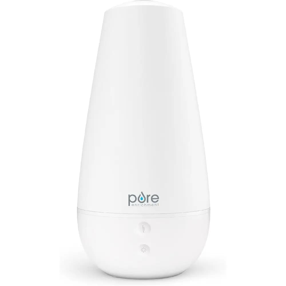 3-in-1 Cold Fog Humidifier, Essential Oil Diffuser and Atmosphere Light with 2L Tank for Large Environments