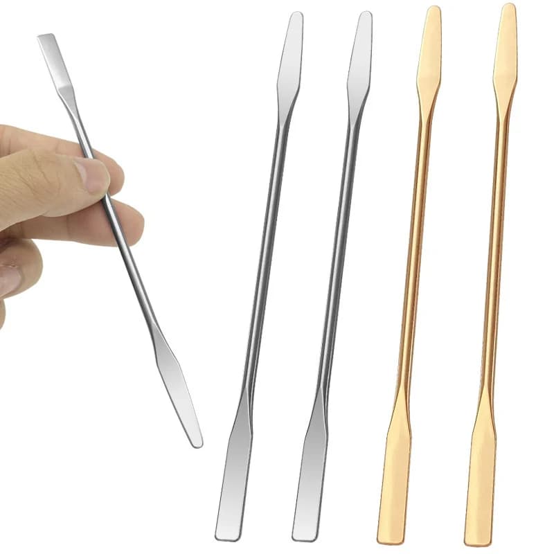 Nail Art Umbrella Cream Shaking rod Stainless metal gel agitation tool Spatula Pin Nail accessories and pigment mixing tools