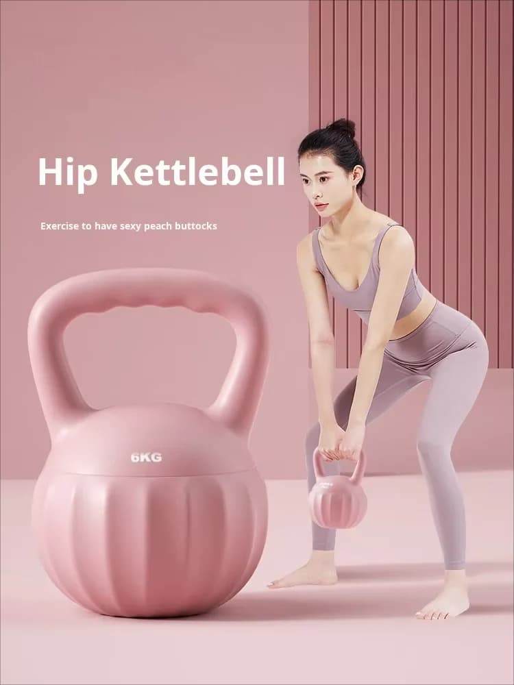 Unisex Adjustable Rubber Kettlebell Set, Professional Strength and Home Fitness Equipment