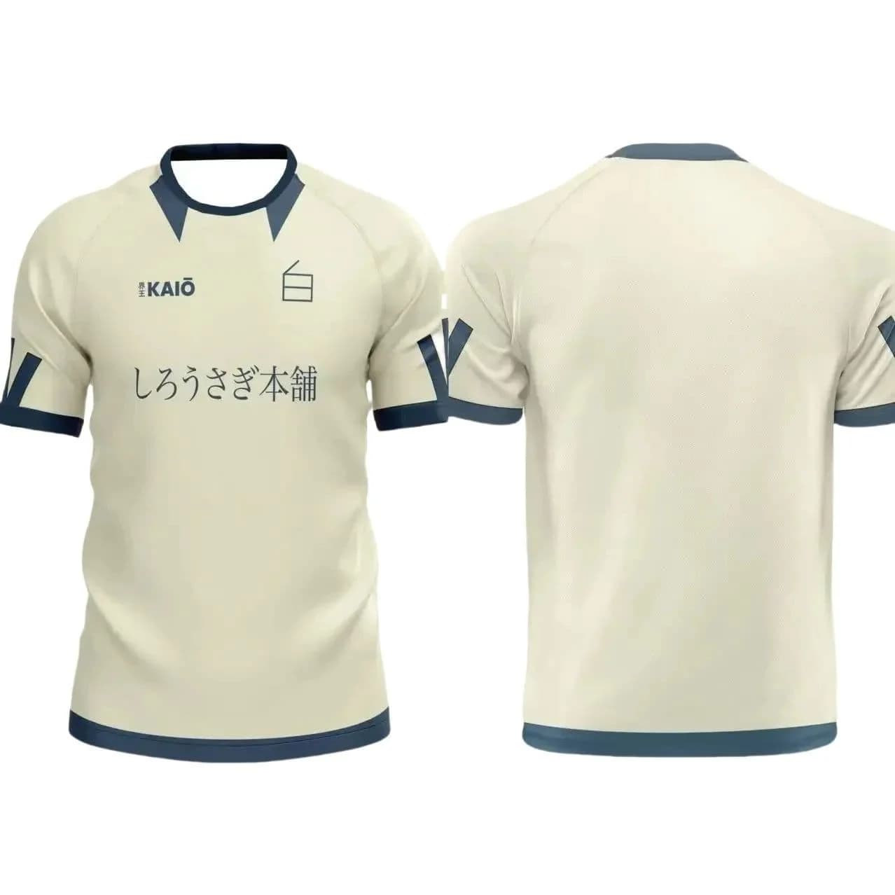 Maglia Anime Calcio Giappone 2026 Inazuma Eleven Kaio Abbigliamento Sportivo Casual Traspirante Asciugatura Rapida T-shirt da Spiaggia Tuta da Surf