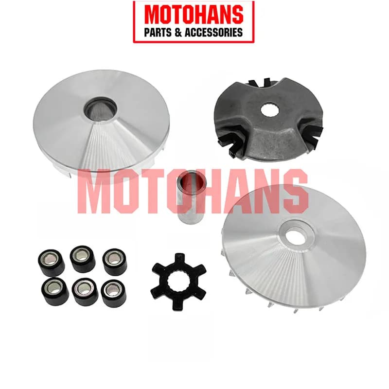 BX 16100103 RACING CVT VARIATORE Anteriore EMBRAGGIO KIT 13MM FORO CON RULLO PULGIA DI GUIDA PER YAMAHA JOG50 BWS50 MBK BOOSTER50