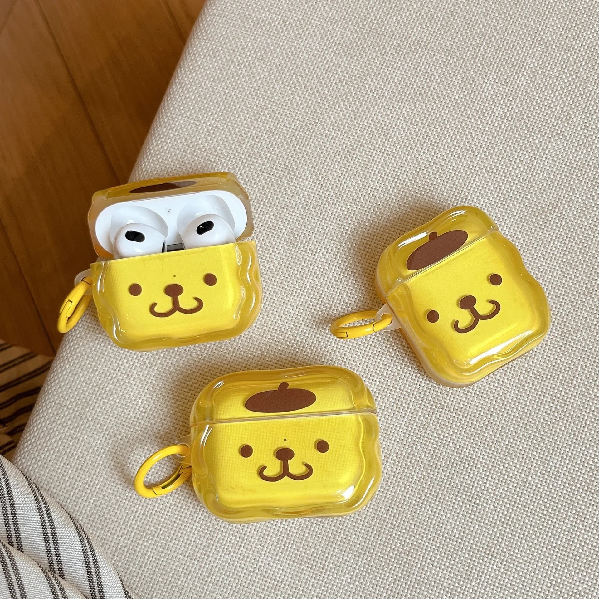 Ins Cute Cartoon Dog Case for Airpods 4 3 Pro 2 1 Pro2 2021 Flip Earphone Shaped Stand Holder Protective Headphone Cover
