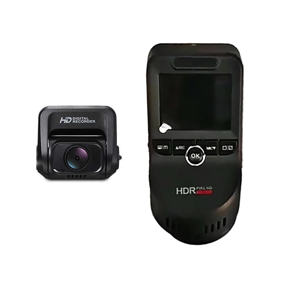 Accessori Auto 2022 Mini Dash Cam 4K 2160P/1080P FHD Anteriore e Posteriore, Registratore Video per Auto 4K 170 Gradi con WiFi GPS e Visione Notturna