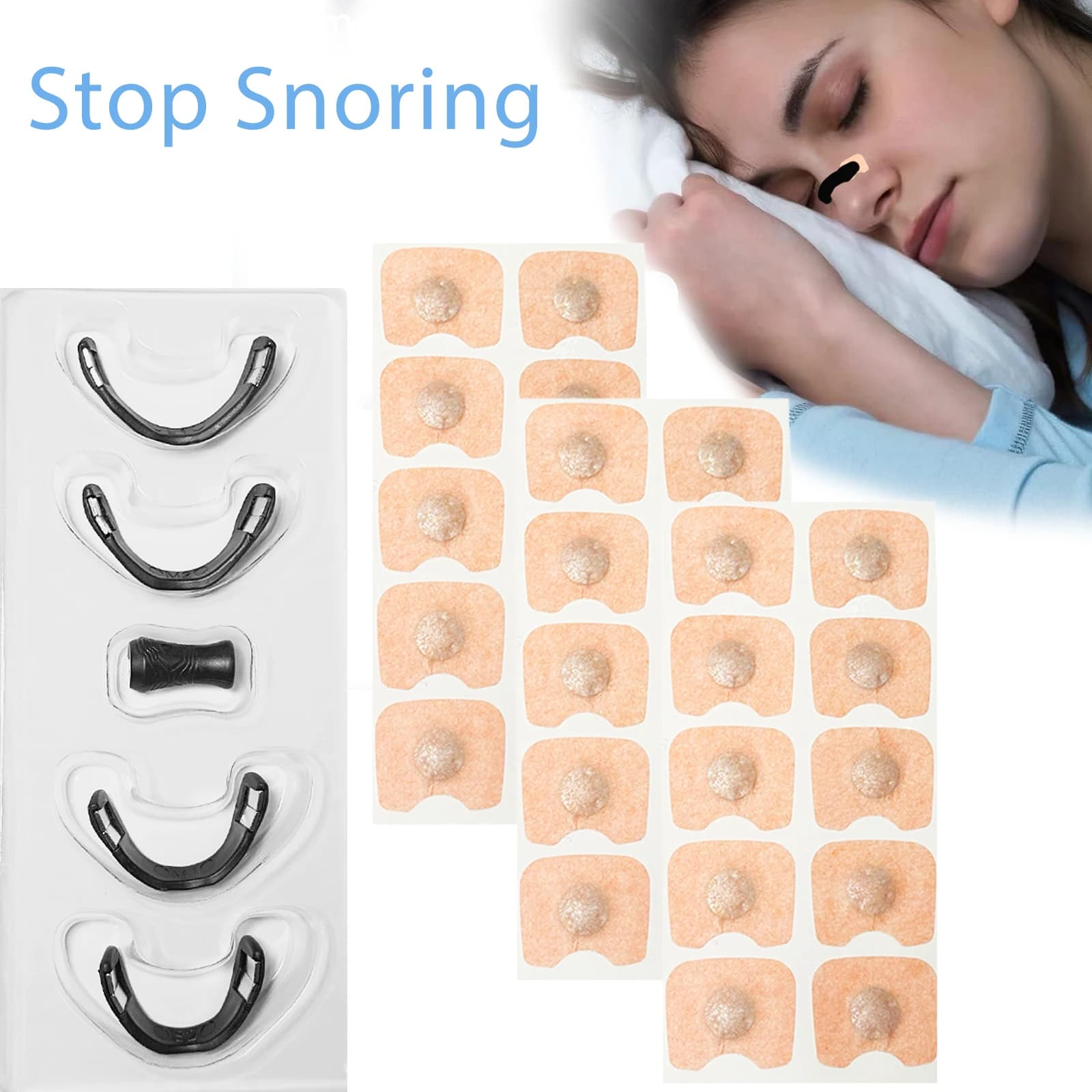 Dilator kit for sports nasal breathing Nasal strips for sleep Breathe the nose Better Sleep Anti Snore Clips for magnetic nose Nasal strips