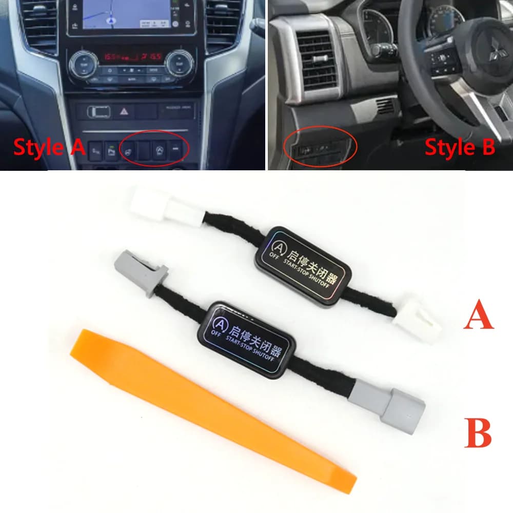 Control cable to disable the Start-Stop engine system for Mitsubishi Triton L200 MK5 2019-23 MK6 2023-26