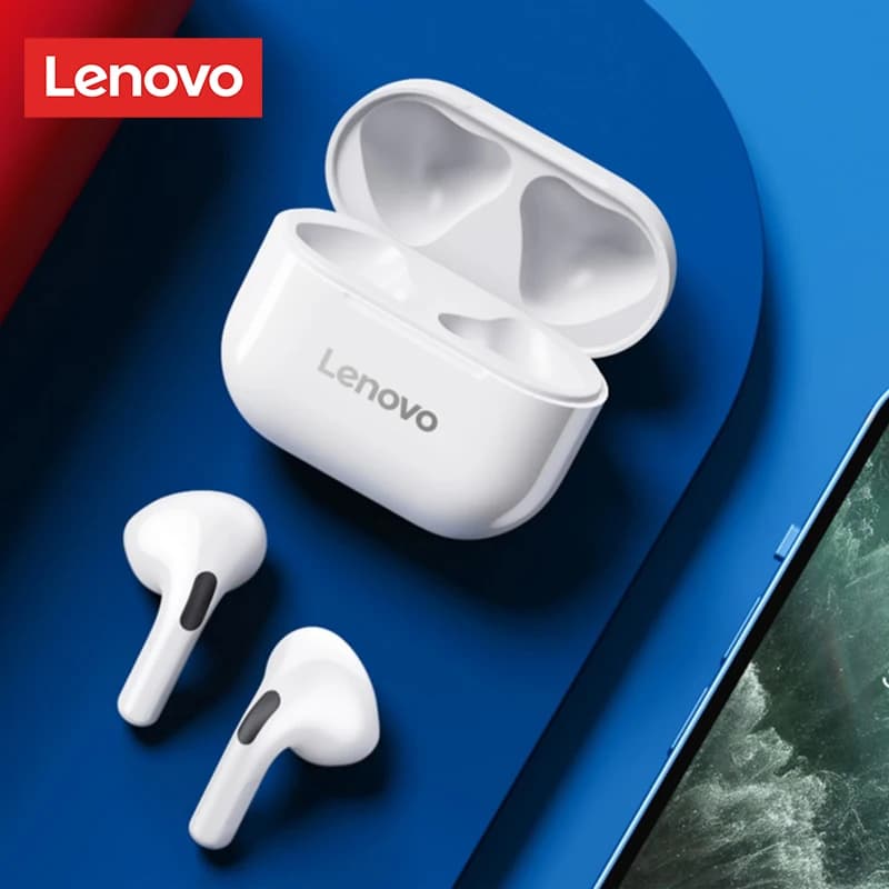 Original Lenovo LP40 Wireless Bluetooth headphones Touch control Headphones Microphone on standby Long HeadphonesNew