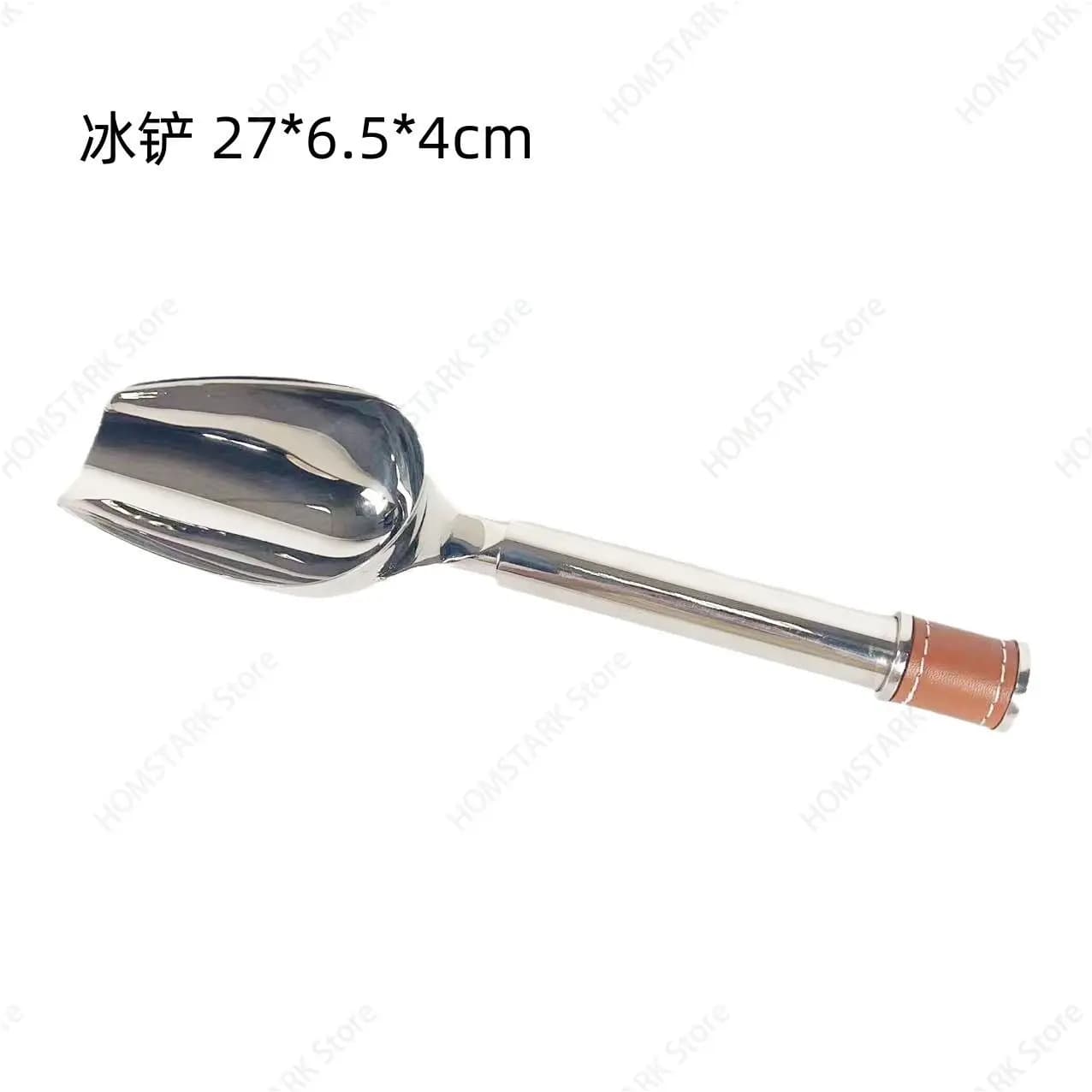 European Style Stainless Steel Barware Set,Light Luxury Cocktail Shaker Ice Bucket Snack Bowl Tray Home Soft Decoration Kit