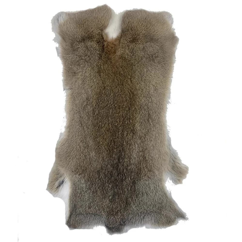 Cane coniglio pelliccia giocattolo cane massaggiagengive formazione colore naturale pelle di coniglio intere materie prime fai da te cuscini per ginocchio cuscini scarpe cuscini