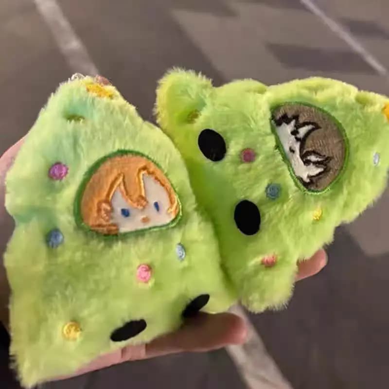 Anime Bungo Stray Dogs Albero di Natale Peluche Bambola di cartone animato Cosplay Borsa da scuola Decorazione Zaino Ciondolo Regali di Natale per i fan