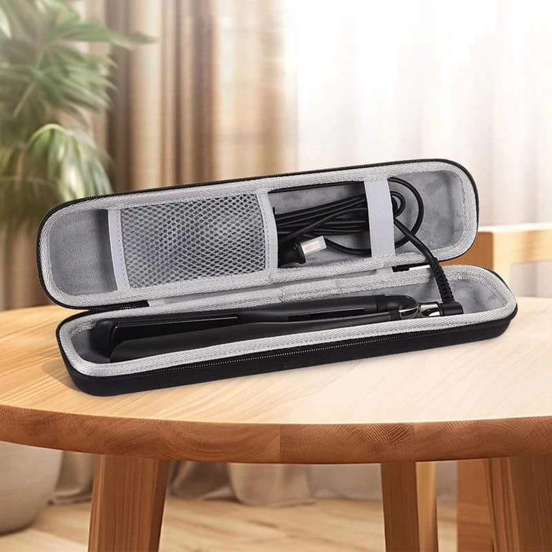 Borsa portaoggetti per flauto Custodia impermeabile antiurto Custodia da viaggio per ferro arricciacapelli con cerniera per strumenti musicali Curling A