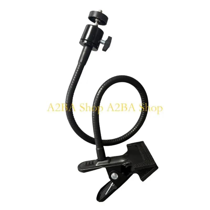 A2BA Adjustable Clamp Mount 1/4Inch Thread For Baby Monitor Camera Sports Cameras And Smartphones Flexible Long Gooseneck Arm