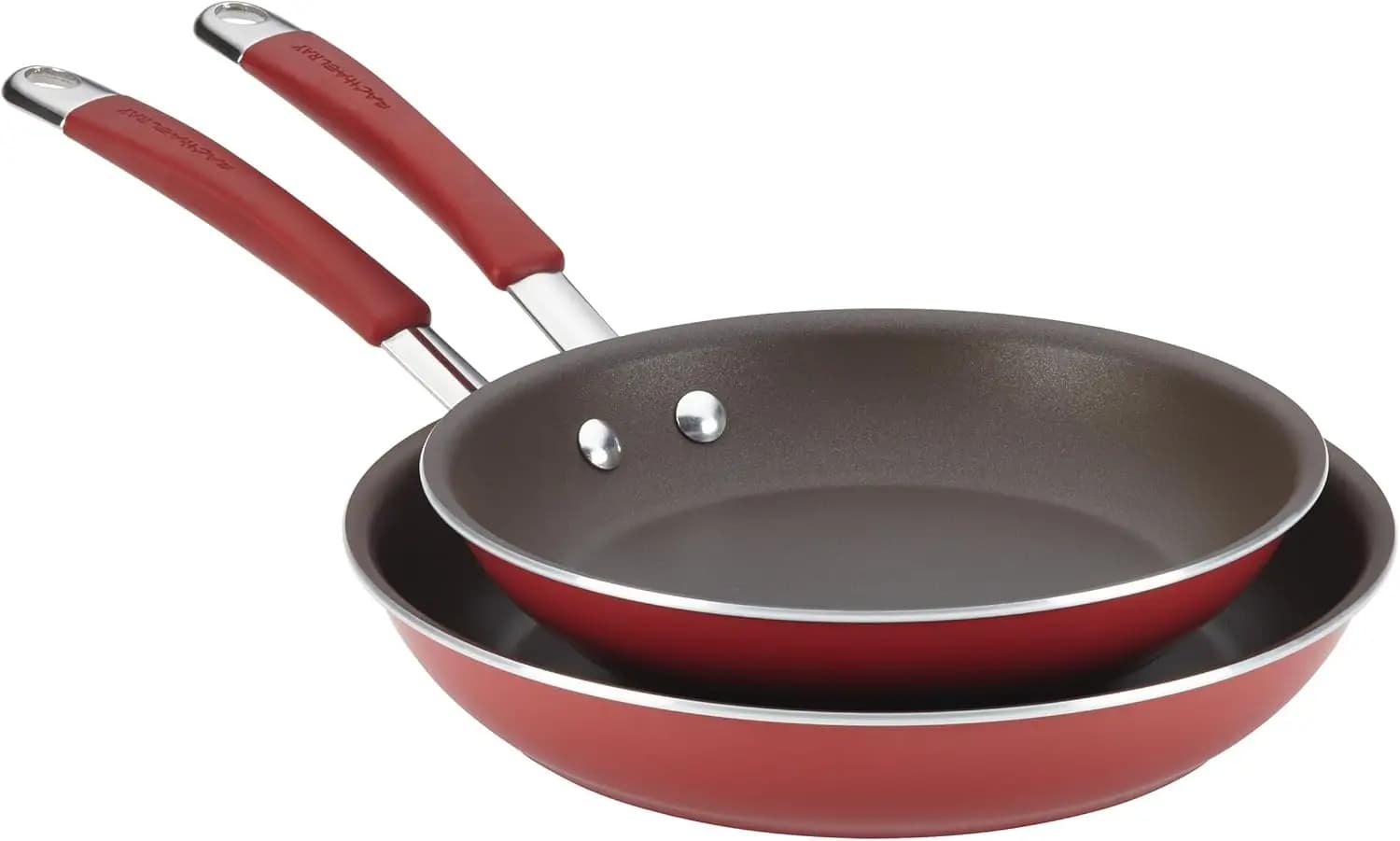Set padelle antiaderenti Cucina / set padelle / set padelle - 9,25 e 11 pollici, rosso mirtillo rosso