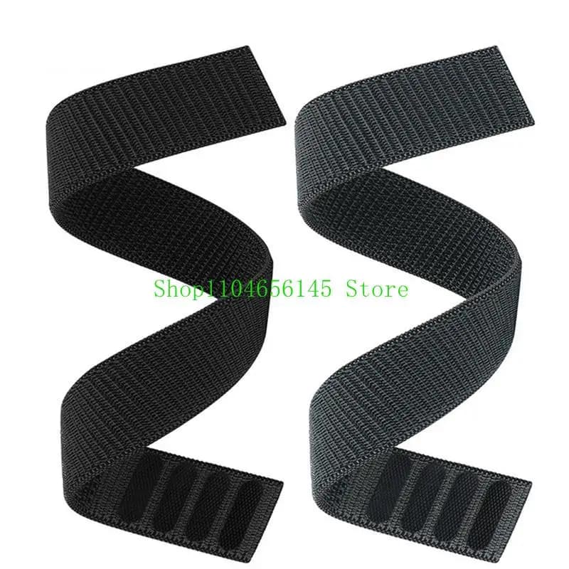 20mm 22mm 26mm Hook Loop Quick Dry Watch Band for -Garmin Forerunner 935 GPS Running/Triathlon for Fenix 6 Woven Nylon S