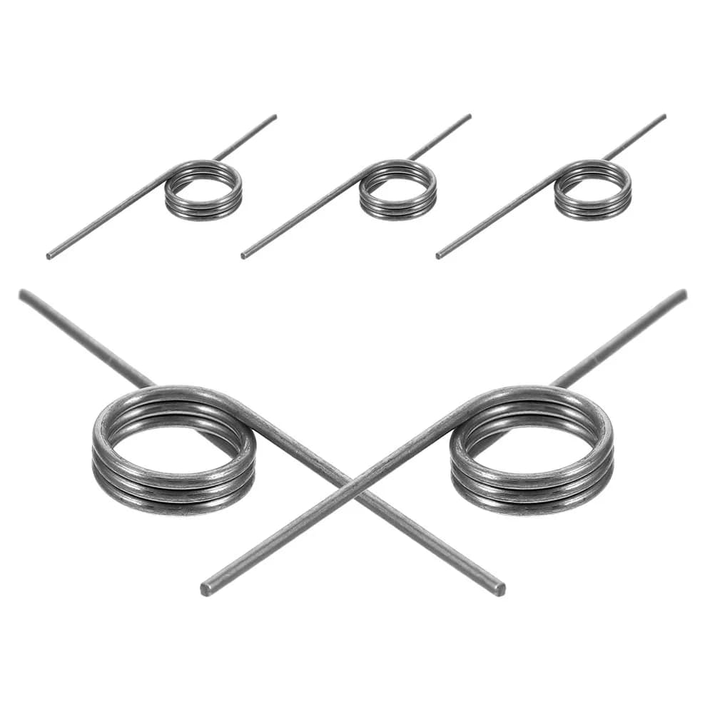 Molla a compressione a spirale da 5 pezzi per secchio della spazzatura, meccanismo affidabile di sostituzione del coperchio del cestino per rifiuti