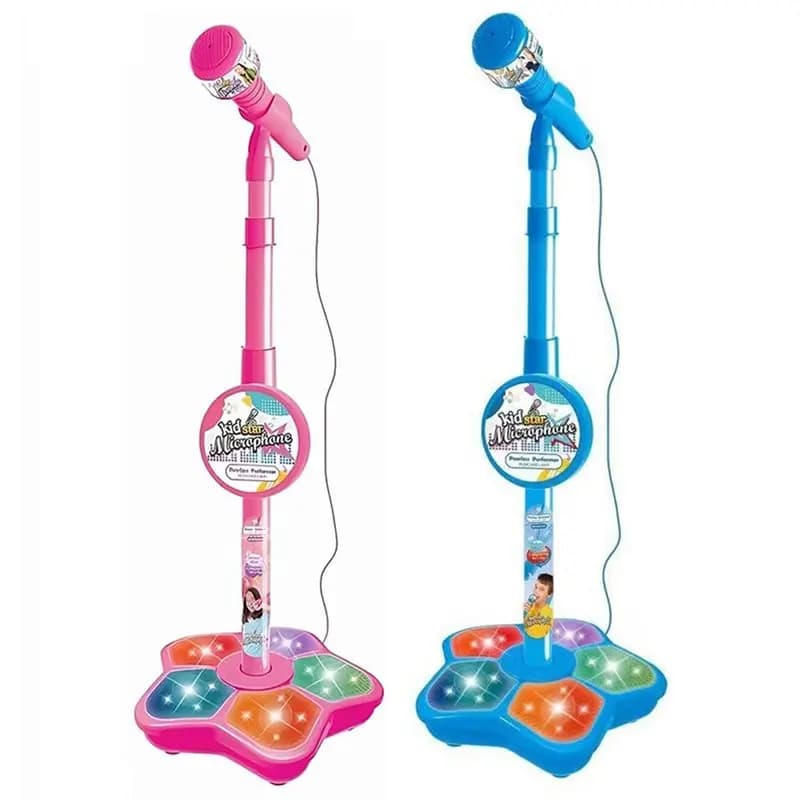 A49K-Kids' Star Microphone, 2026 New The Microphone , Portable Kids Karaoke Machine
