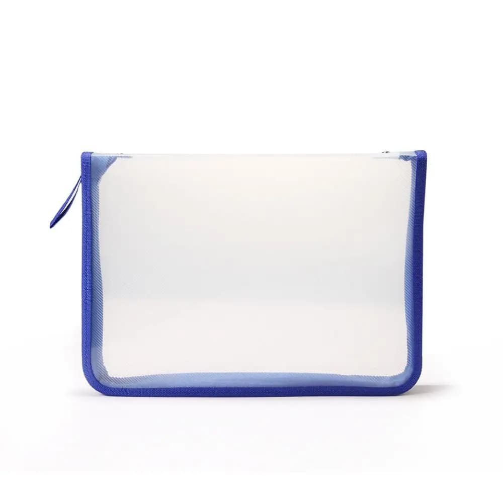 Waterproof Document Bag Storage Bags Homework Stationery Test Paper Folder Zipper Storage Bag File Bag Folders Paper Organizer