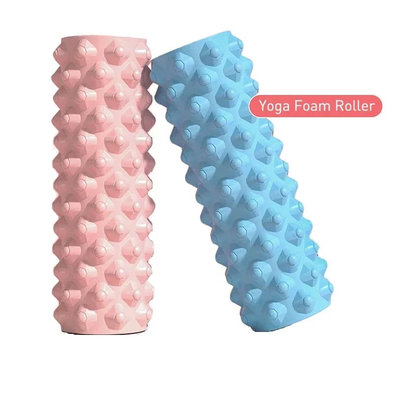 Yoga Column Foam Axis 30/45cm Gym Massage Muscular Roller Pilates Exercise For the Back Waist Chestnut Colonna Vertebrale Equipment For the Fitness Home
