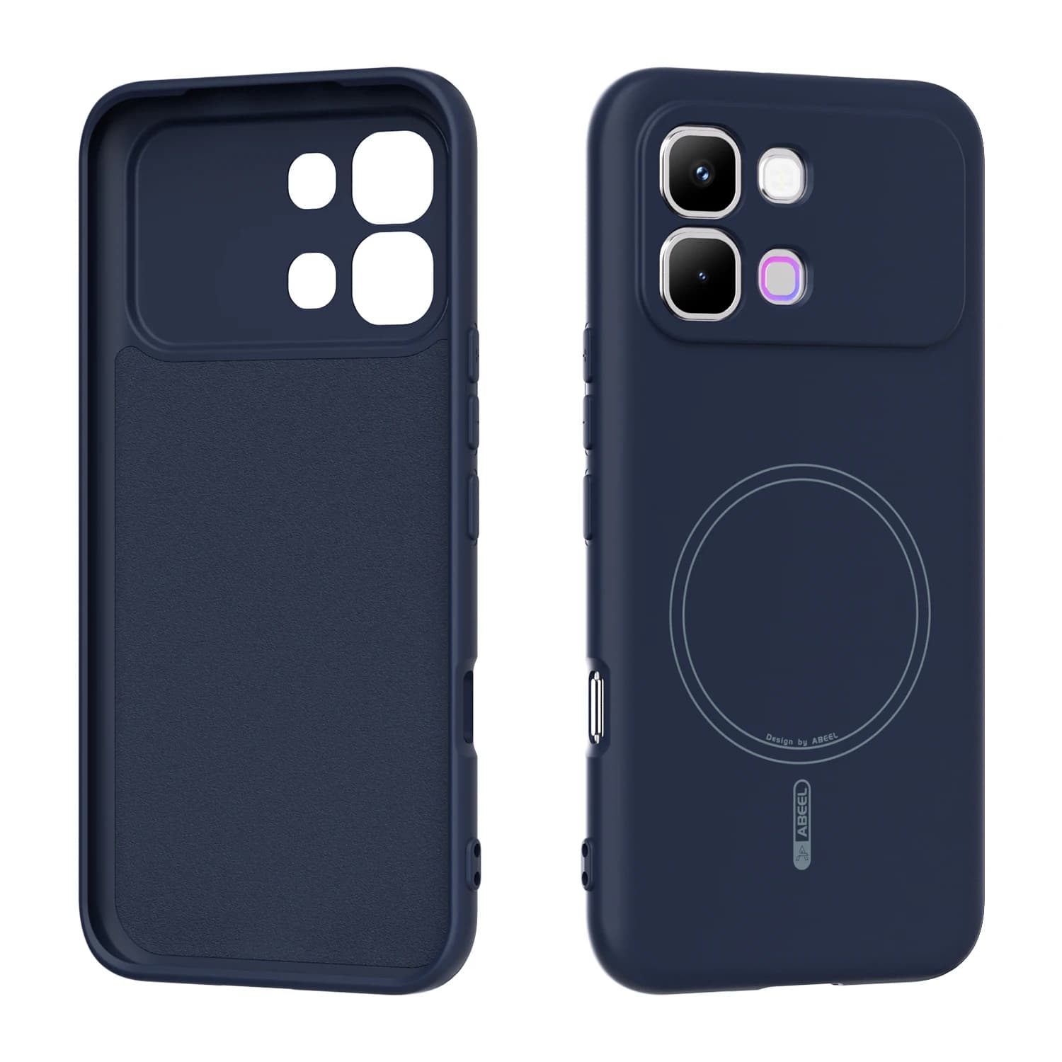 High Quality Liquid Silicone Phone Case For Infinix Note Edge/Note 60/Note 60 Pro For Magsafe Magnetic Protector Cover