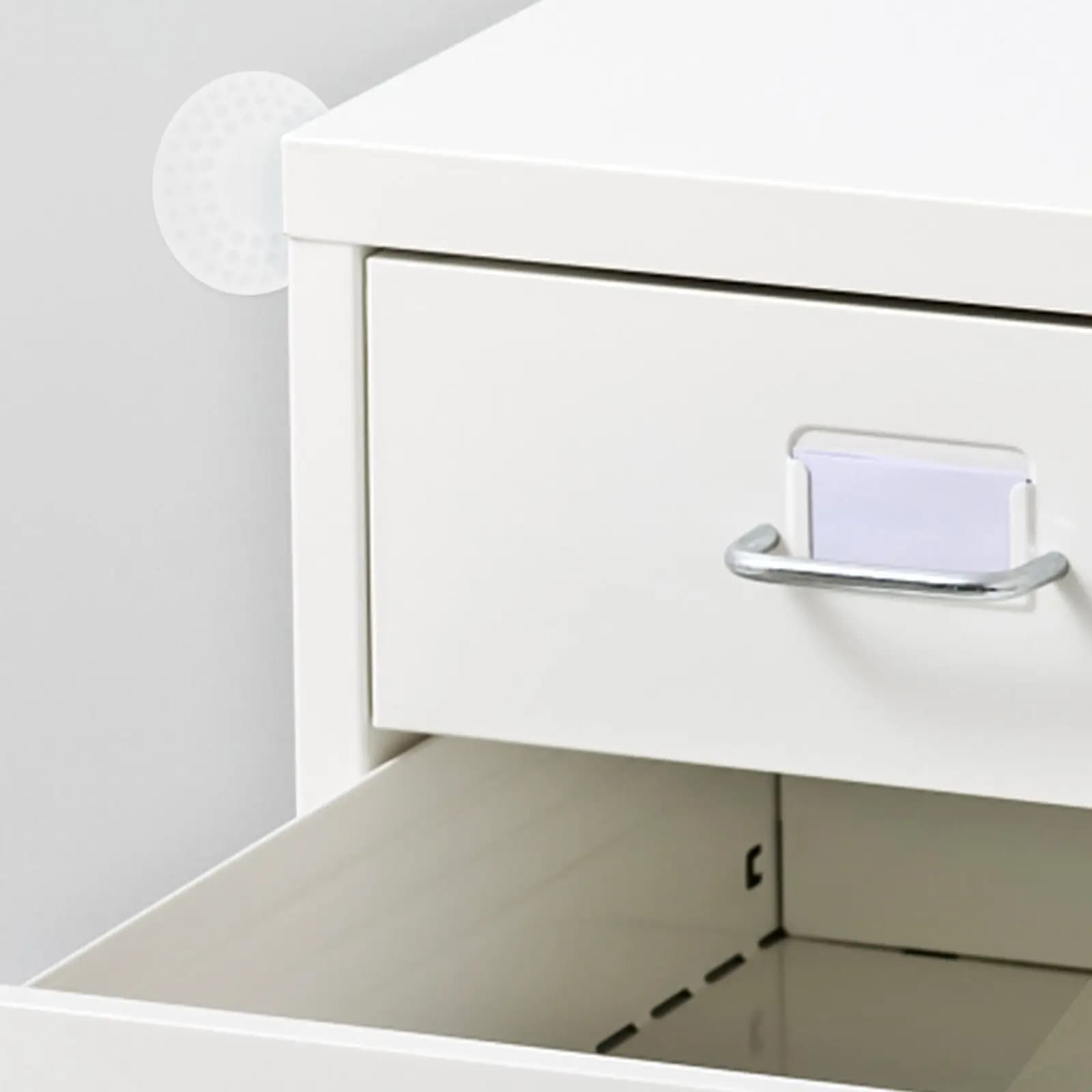 Set di 5 Paracolpi Adesivi per Maniglie, Protezioni per Porte Resistenti, Cuscinetti Protettivi per Maniglie Senza Foratura