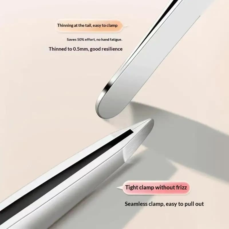 New Stainless Steel Tweezers Safe Rounded - Tip Eyebrow Clips Precise Eyebrow Shaping Ingrown Hair Removal Eyebrow Shaping Tool